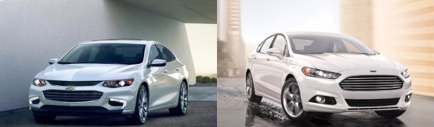 2016 Chevy Malibu vs Ford Fusion 2016 Chevy Malibu vs Ford Fusion