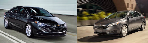 2016 Chevy Cruze vs Ford Focus 2016 Chevy Cruze vs Ford Focus