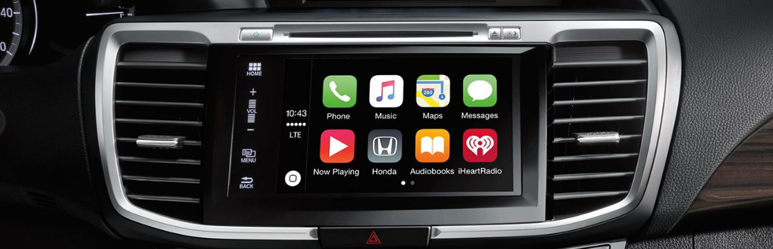 Honda Accord with Apple Carplay Honda Accord with Apple Carplay